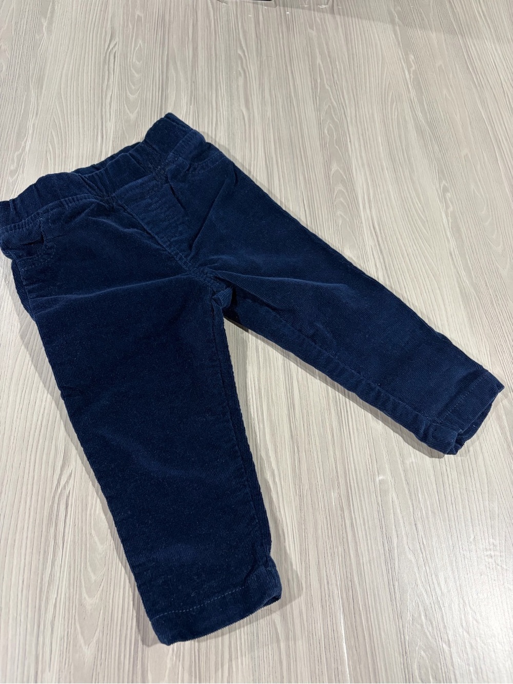 7/$20 Joe Fresh Baby Navy Soft Corduroy Pull On Pants
